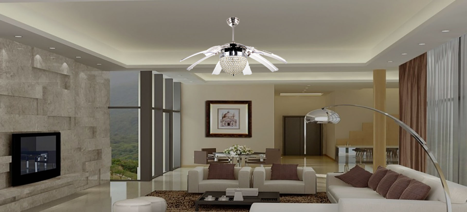 Get The Designer Wall Fans Online By Luminous
