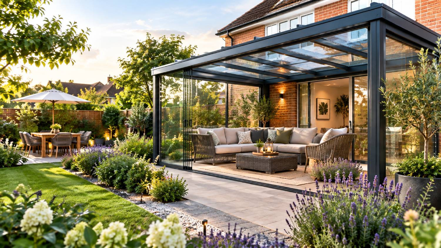Designing the Perfect Garden Retreat with Bespoke Glass Verandas in the UK